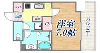 GENOVIA神戸湊川公園の間取り