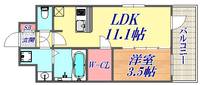 物件の間取り画像