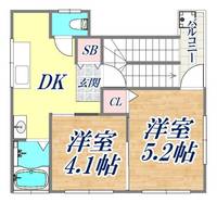 物件の間取り画像