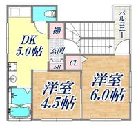 物件の間取り画像