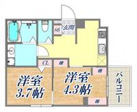 物件の間取り画像