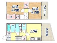 KARIN妙法寺の間取り