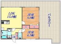リーガル新神戸パークサイドの間取り
