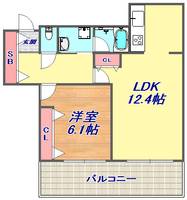 ワコーレ神戸灘タワーの間取り