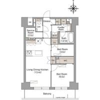 物件の間取り画像