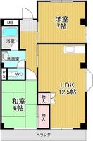 愛知県名古屋市緑区桃山3丁目(マンション)の賃貸物件の間取り