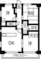 愛知県名古屋市名東区社口2丁目(マンション)の賃貸物件103の間取り