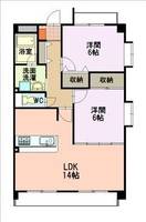 愛知県名古屋市天白区荒池2丁目(マンション)の賃貸物件201の間取り