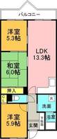 物件の間取り画像