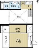 CASA LARGO(カーサラルゴ)205の間取り
