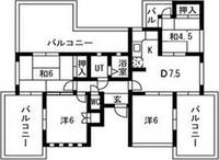 愛知県名古屋市天白区野並3丁目(マンション)の賃貸物件301の間取り
