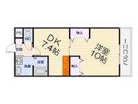 物件の間取り画像