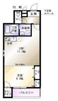 大阪府泉大津市東助松町2丁目(アパート)の賃貸物件の間取り