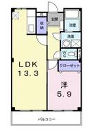 大阪府和泉市王子町2丁目(マンション)の賃貸物件の間取り