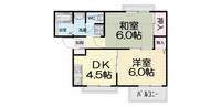 大阪府高石市綾園6丁目(マンション)の賃貸物件301の間取り