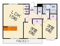 物件の間取り画像