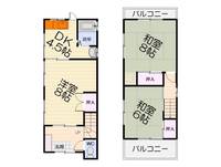 大阪府堺市中区八田北町(一戸建)の賃貸物件の間取り