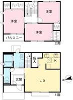 物件の間取り画像