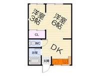 大阪府堺市中区堀上町(マンション)の賃貸物件の間取り