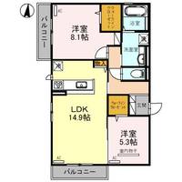 大阪府堺市西区鳳中町9丁(アパート)の賃貸物件の間取り