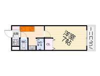 大阪府堺市西区津久野町2丁(マンション)の賃貸物件の間取り