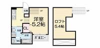 大阪府堺市西区浜寺船尾町西3丁(アパート)の賃貸物件の間取り