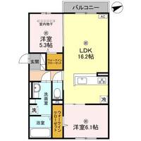 大阪府堺市西区鳳中町4丁(アパート)の賃貸物件の間取り