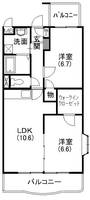物件の間取り画像