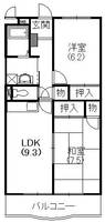 シンフォニー三和IIの間取り