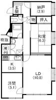 物件の間取り画像