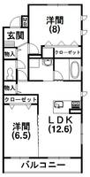 物件の間取り画像