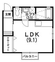 物件の間取り画像