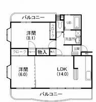 物件の間取り画像