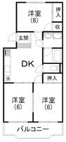 物件の間取り画像
