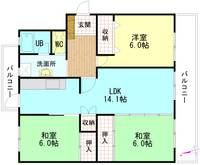 物件の間取り画像