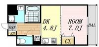 第17関根マンションの間取り