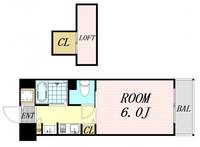 エステムコート大阪城前・OBPリバーフロントの間取り