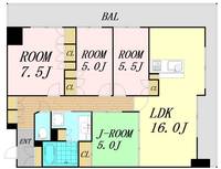 物件の間取り画像
