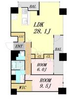 物件の間取り画像
