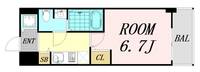 S-RESIDENCE北浜の間取り