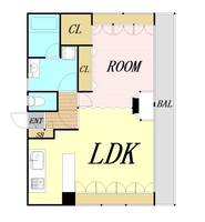 エクセルウィーン塚本の間取り