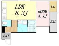 物件の間取り画像