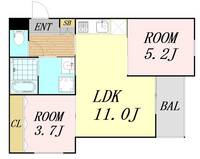 物件の間取り画像