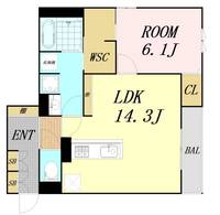 物件の間取り画像