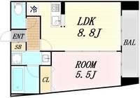 物件の間取り画像