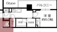 大阪府大阪市西区新町4丁目(マンション)の賃貸物件の間取り
