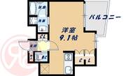 大阪府大阪市西区京町堀1丁目(マンション)の賃貸物件の間取り