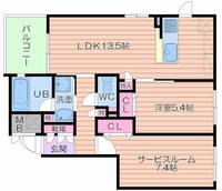 ベルデ パティオの間取り