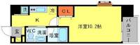 大阪府大阪市西区江戸堀1丁目(マンション)の賃貸物件705の間取り