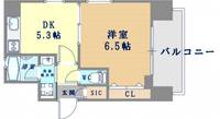 大阪府大阪市西区新町3丁目(マンション)の賃貸物件1403の間取り